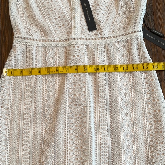 Elie Tahari Florance Dress in Fresh Pearl - Picture 14 of 16